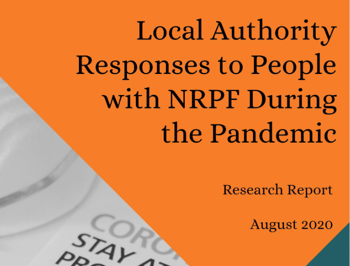 Local authority responses to people with NRPF during the pandemic