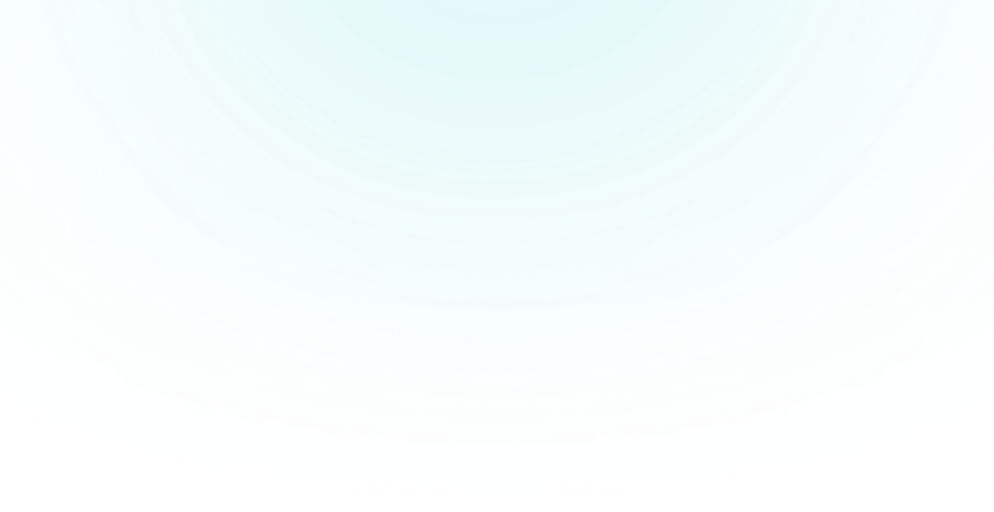 Fond bleu turquoise dégradé avec des formes géométriques en V superposées.