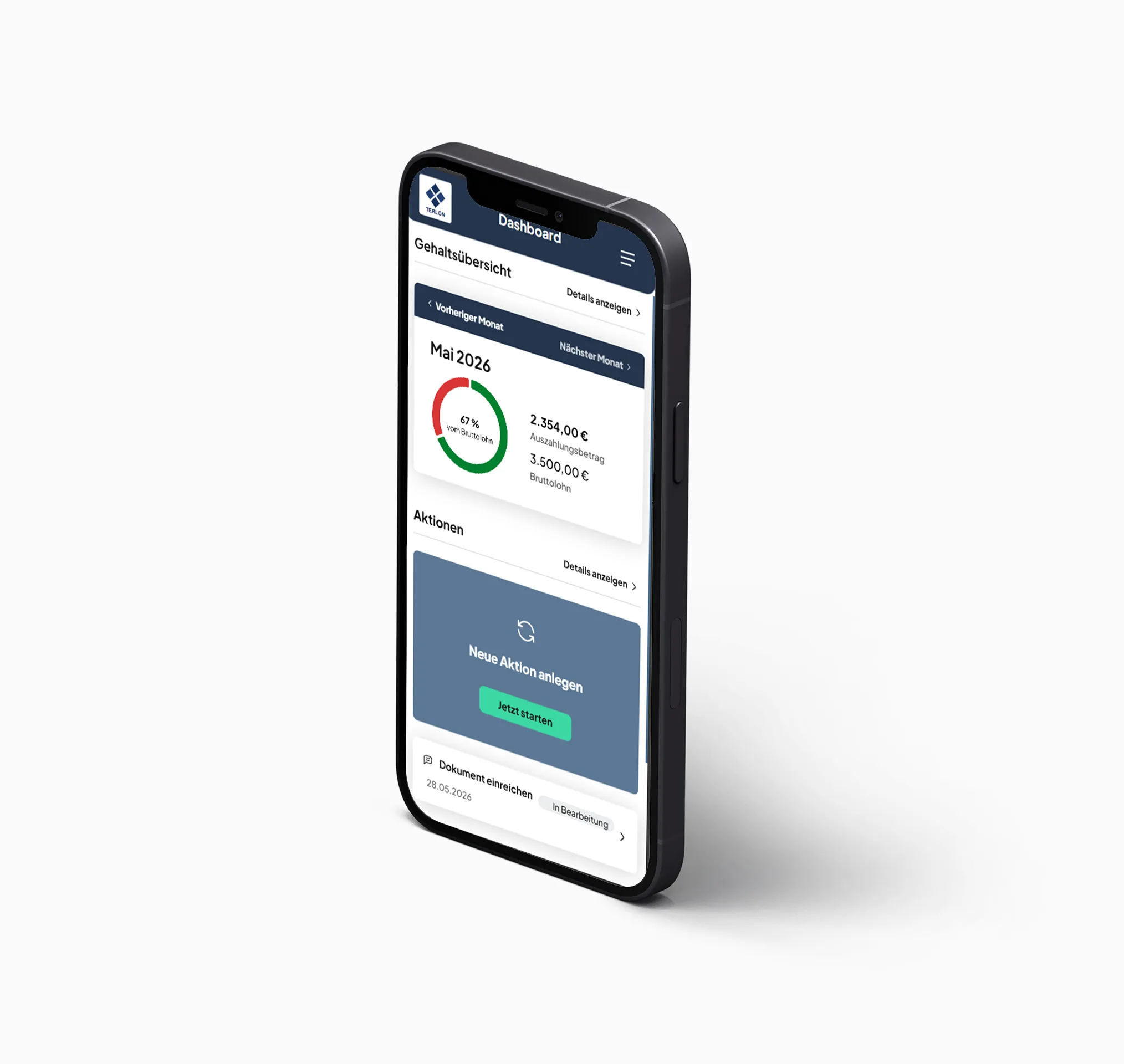 ePersonal Software Screenshot