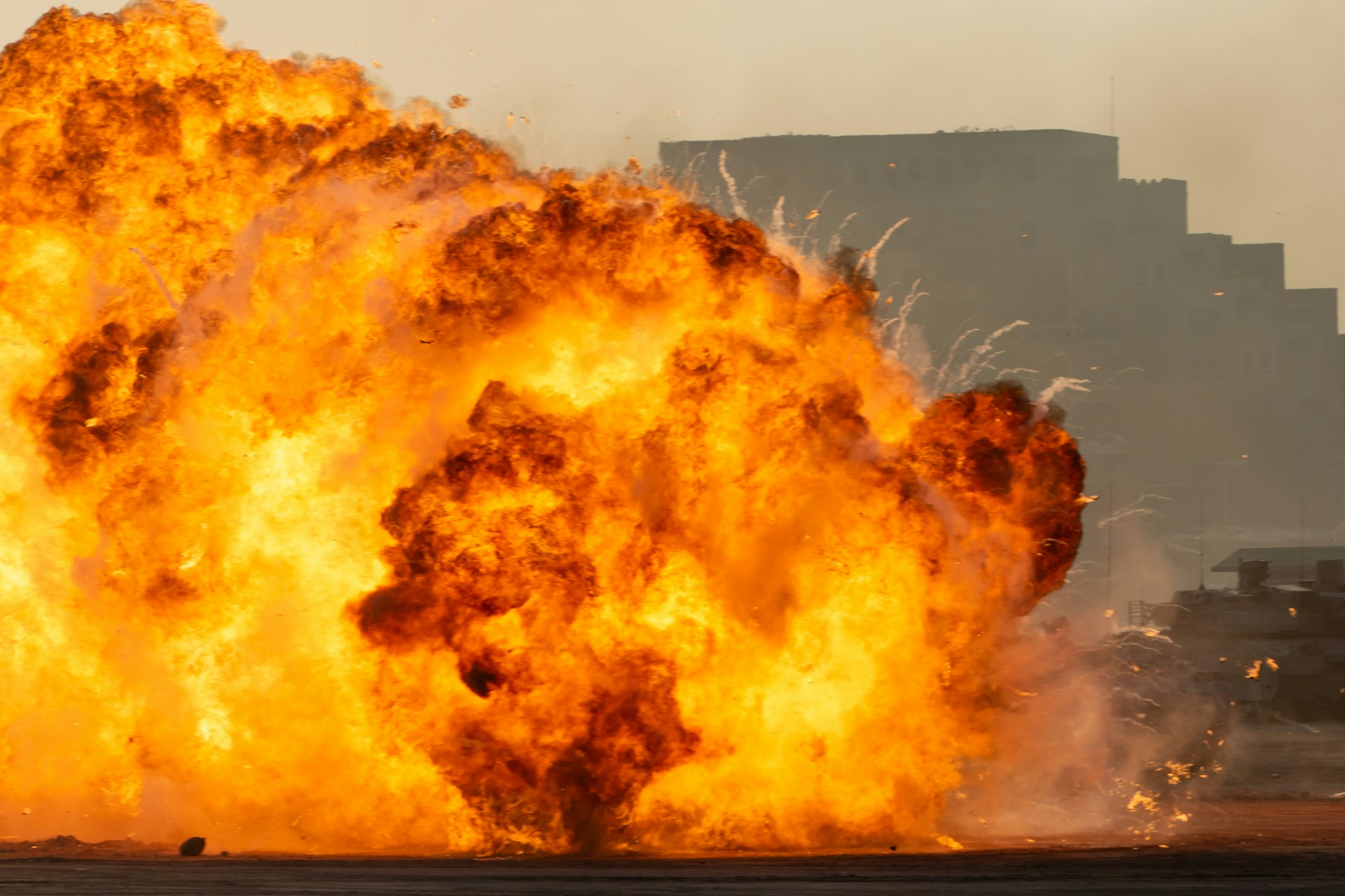 Blast Energy Attenuation