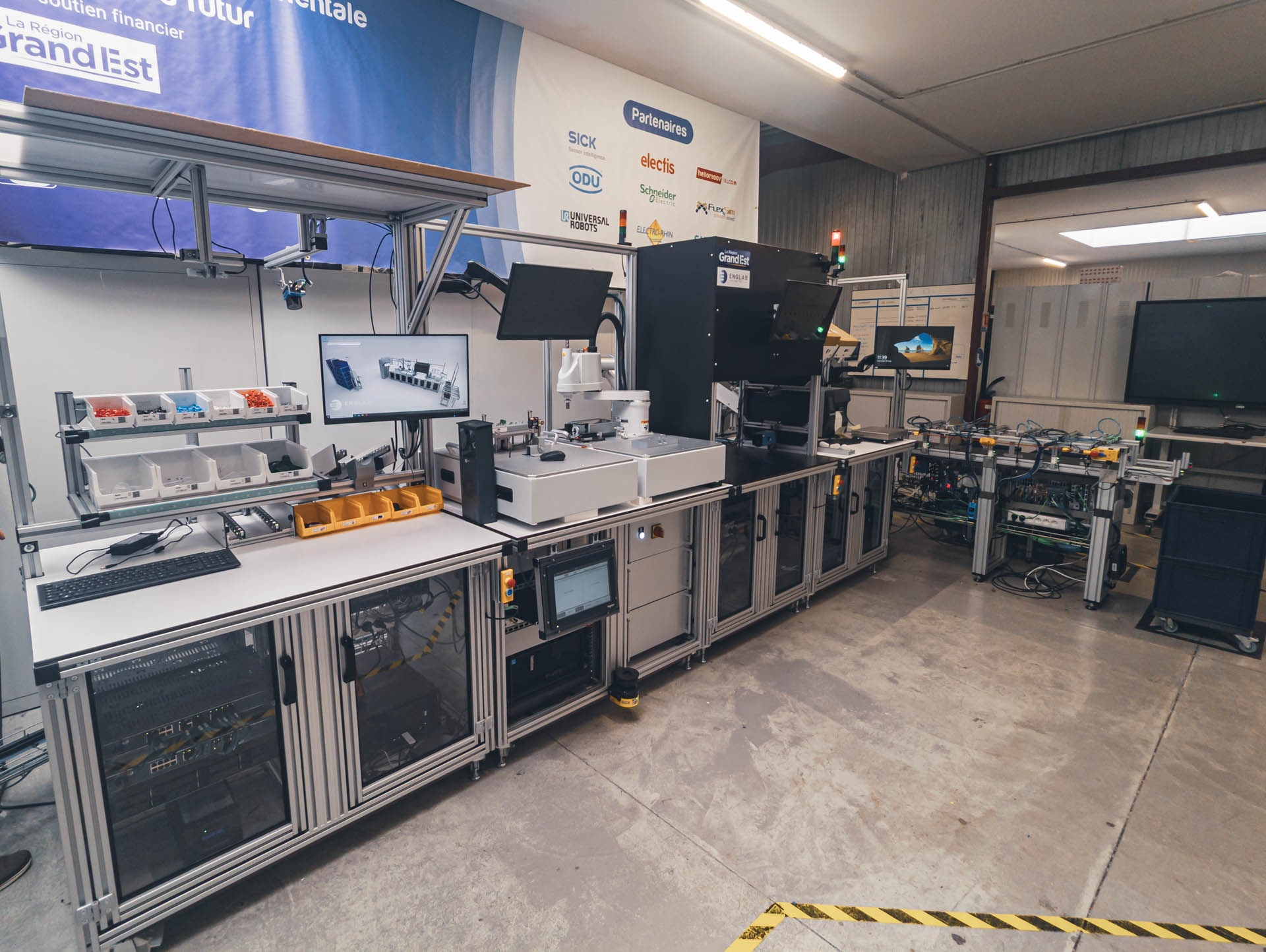 Englab's Innovation engineering team's industry 5.0 R&D&I platform full picture