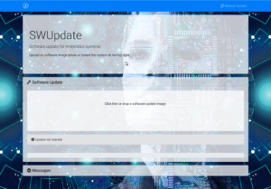 SWUpdate mangoose mode screenshot
