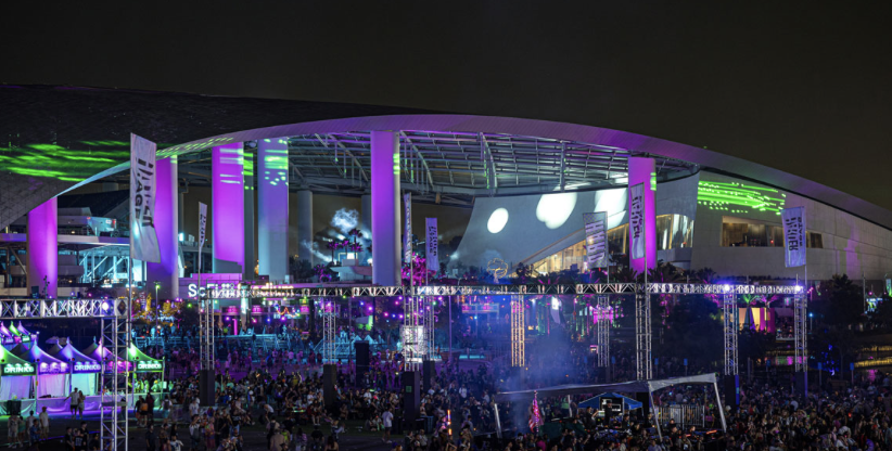 Purple Stage at Hard Summer