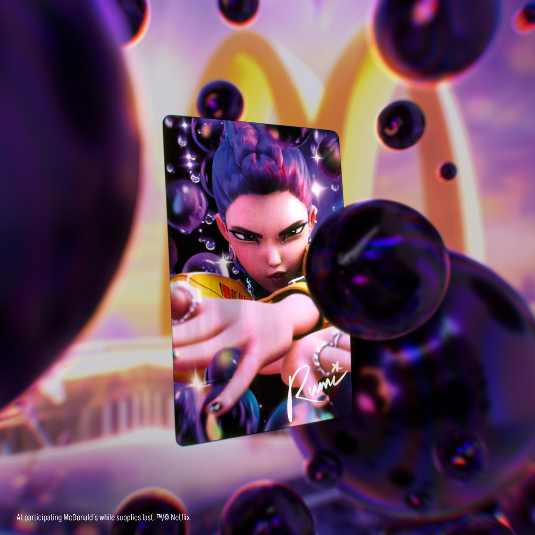 Huntrix McDonald's Photo Card