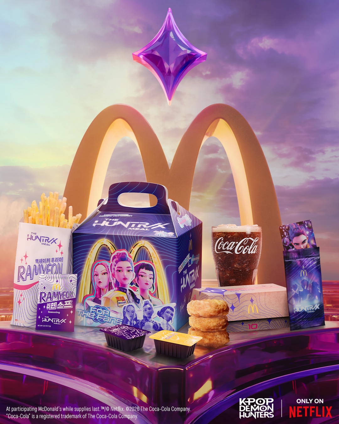 Rameyon Shaker Fries from Kpop Demon Hunters McDonald's Meal