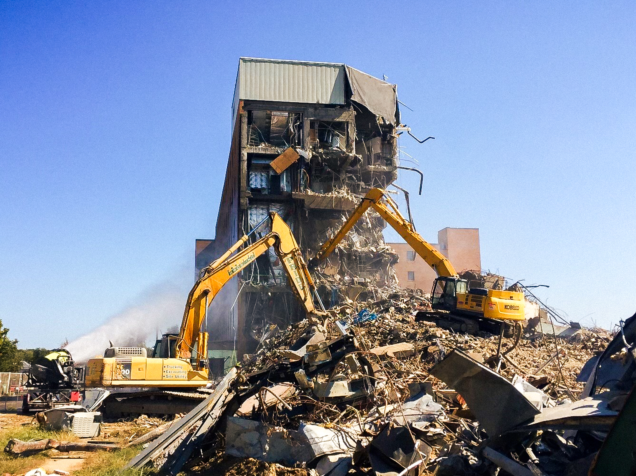 Zemba Companies hospital demolition project