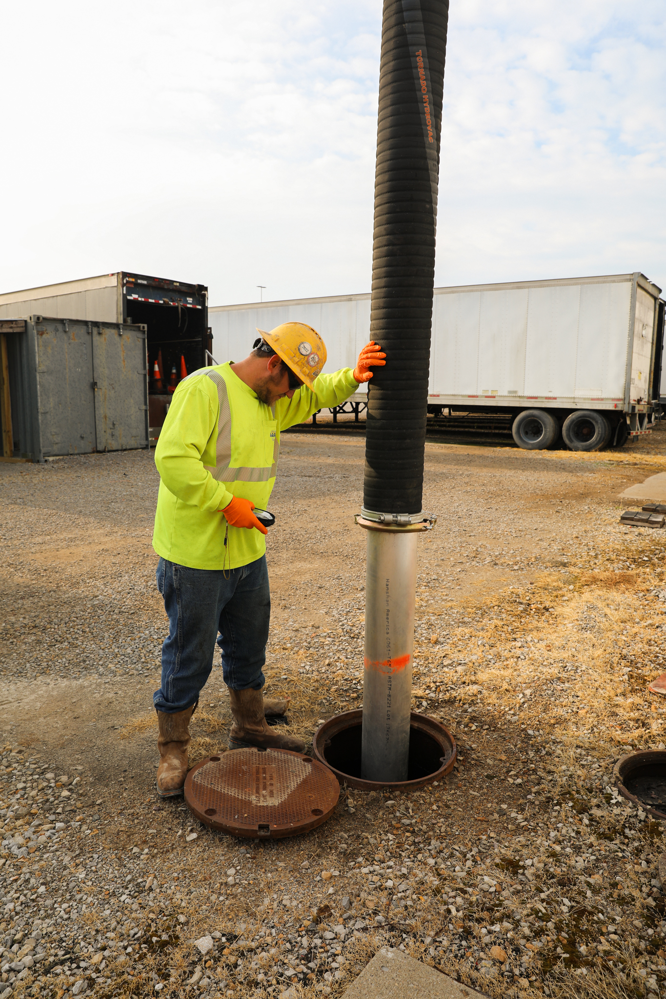 Main line utility services