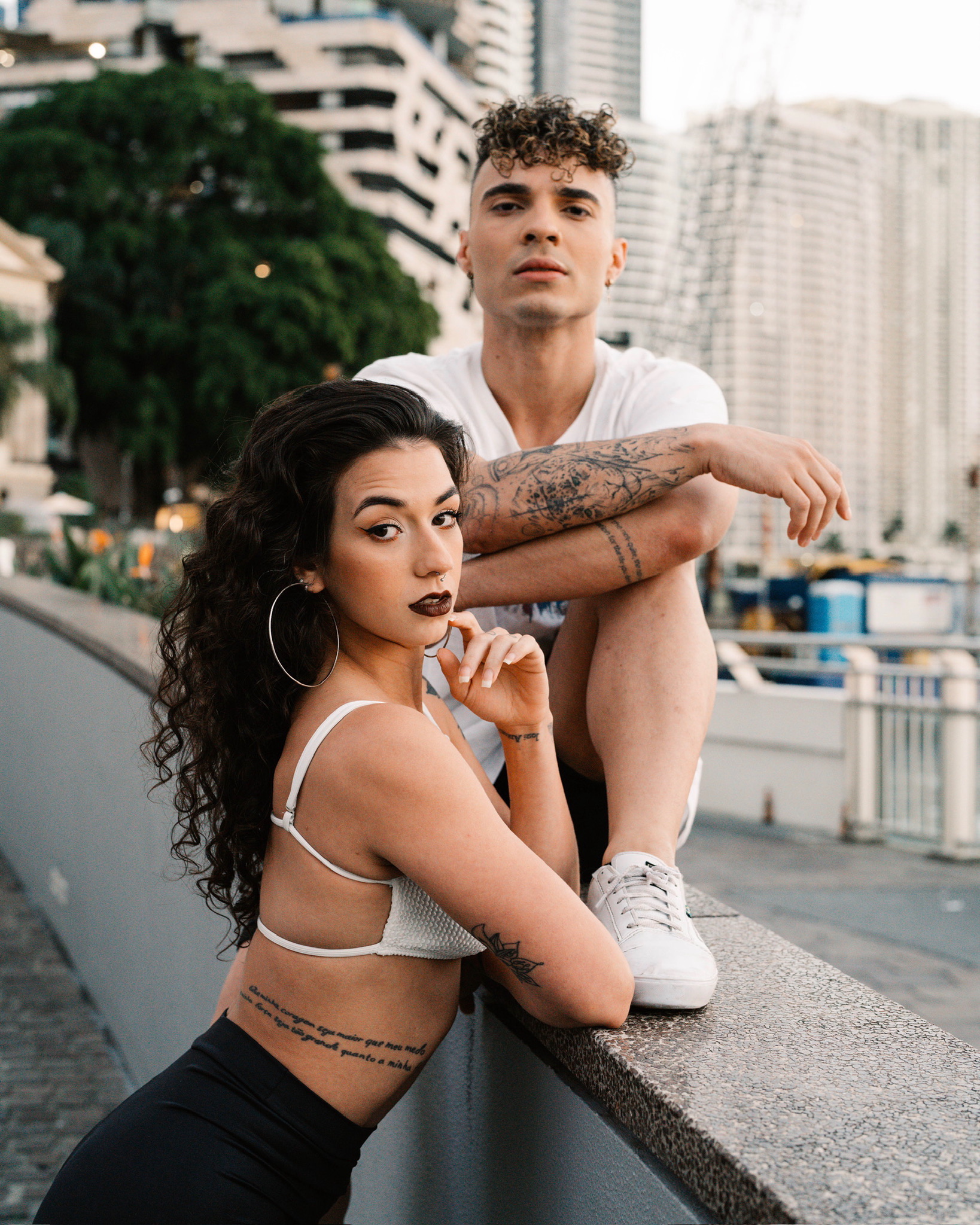 Portrait of Nina and Matheus