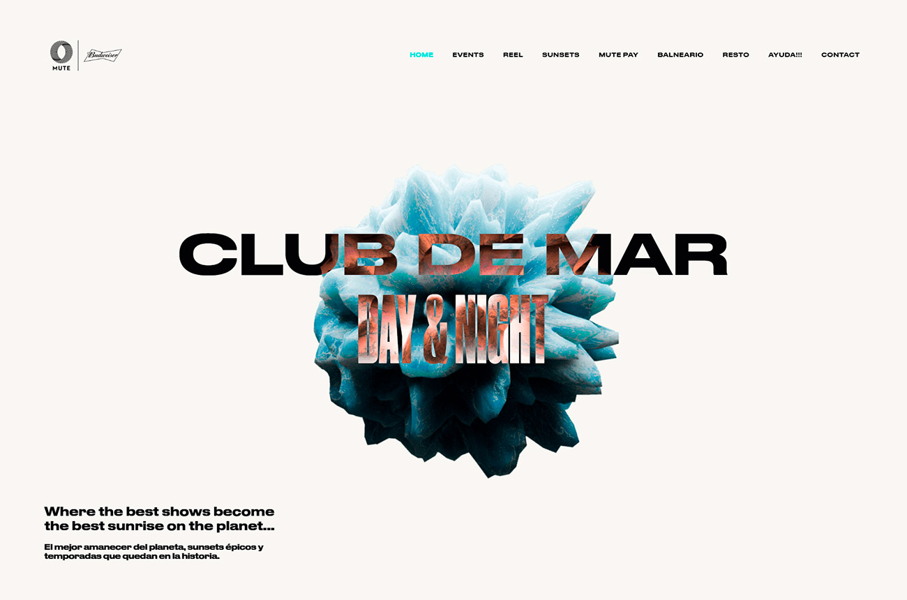 Website Institucional Mute Mar del Plata
