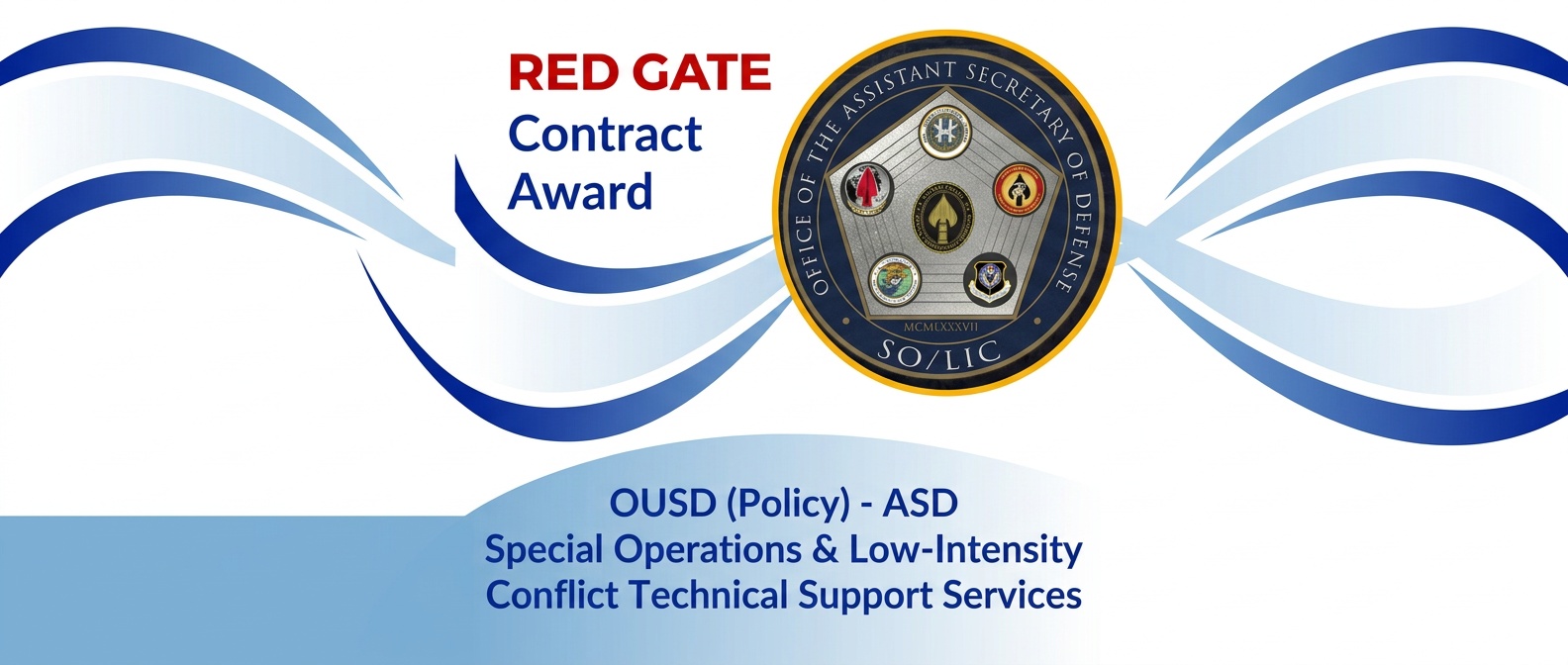 Red Gate Awarded Strategic Special Operations Defense Policy Support Contract by Washington Headquarters Service (WHS)