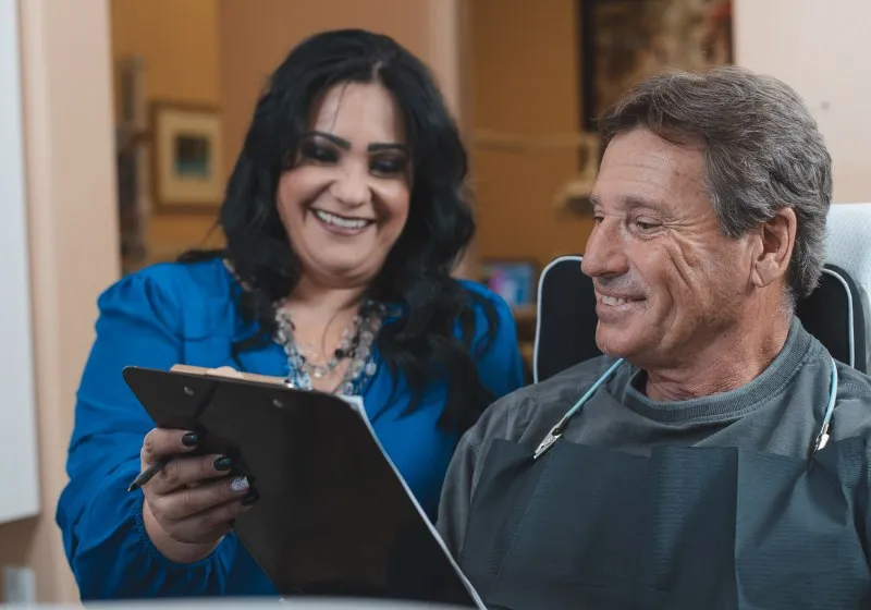Reviewing a personalized treatment plan