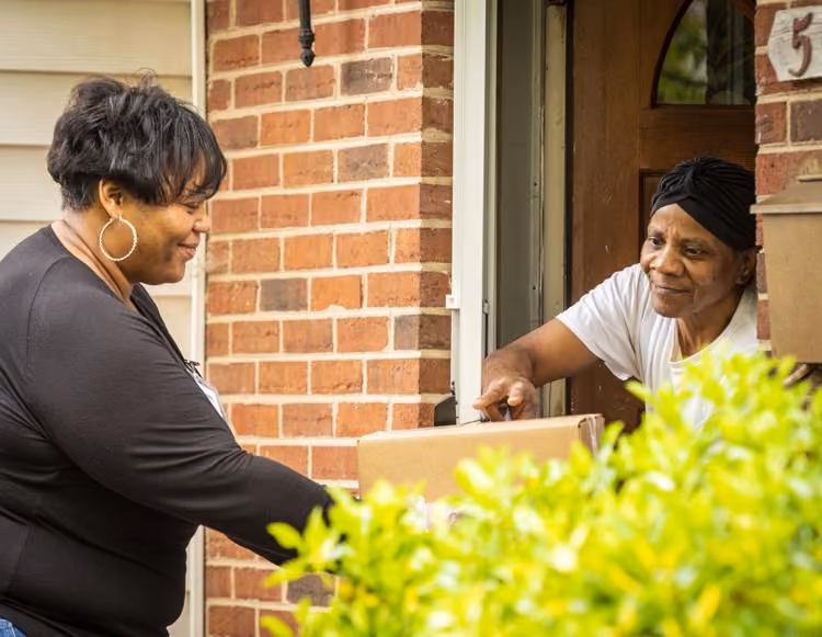 Older adults, and those who help them, adjust to a new way of living