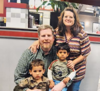 Kimberlee’s New Family through Foster/Adopt of Forsyth County in 2008