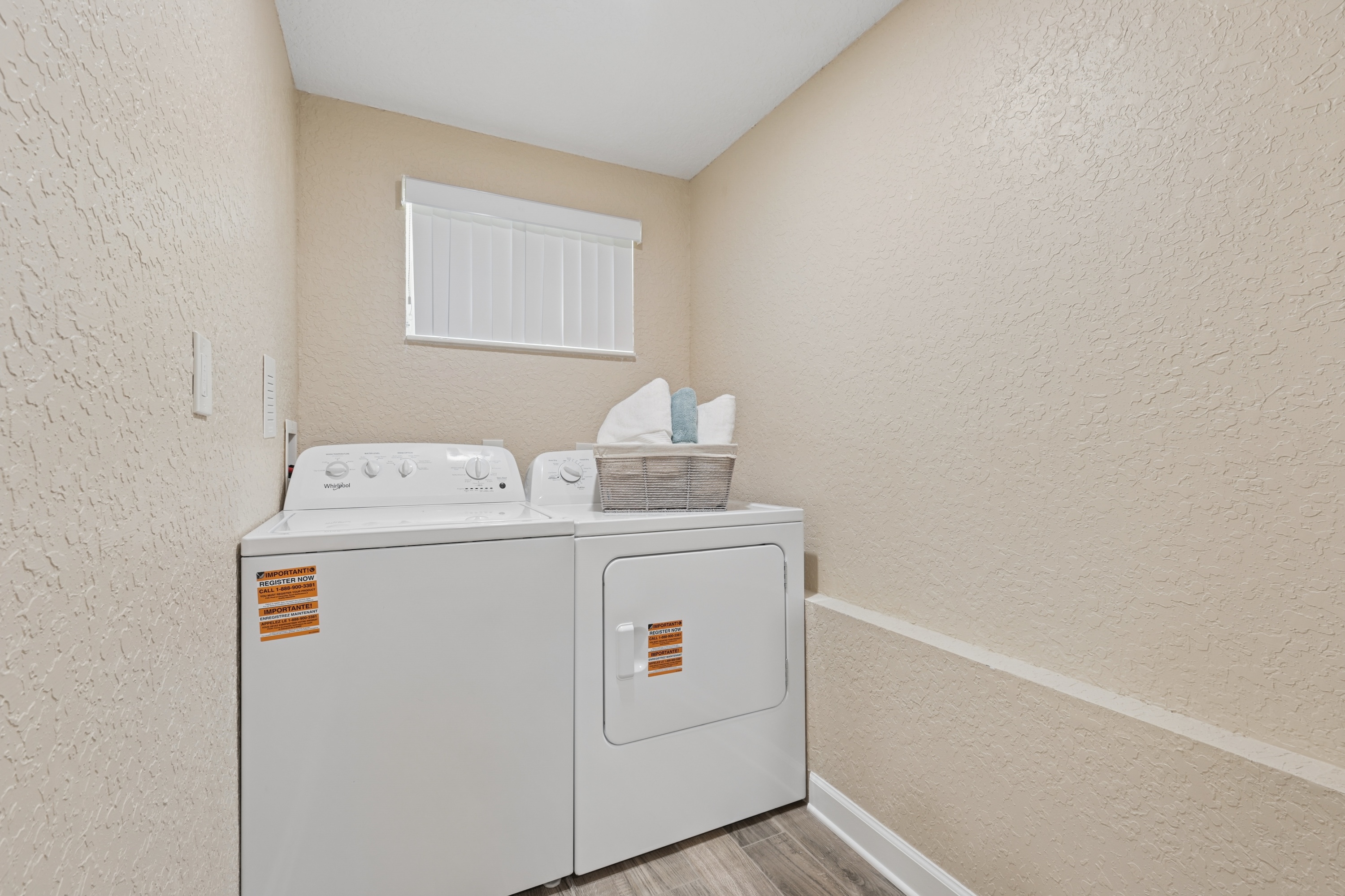 Washer and dryer