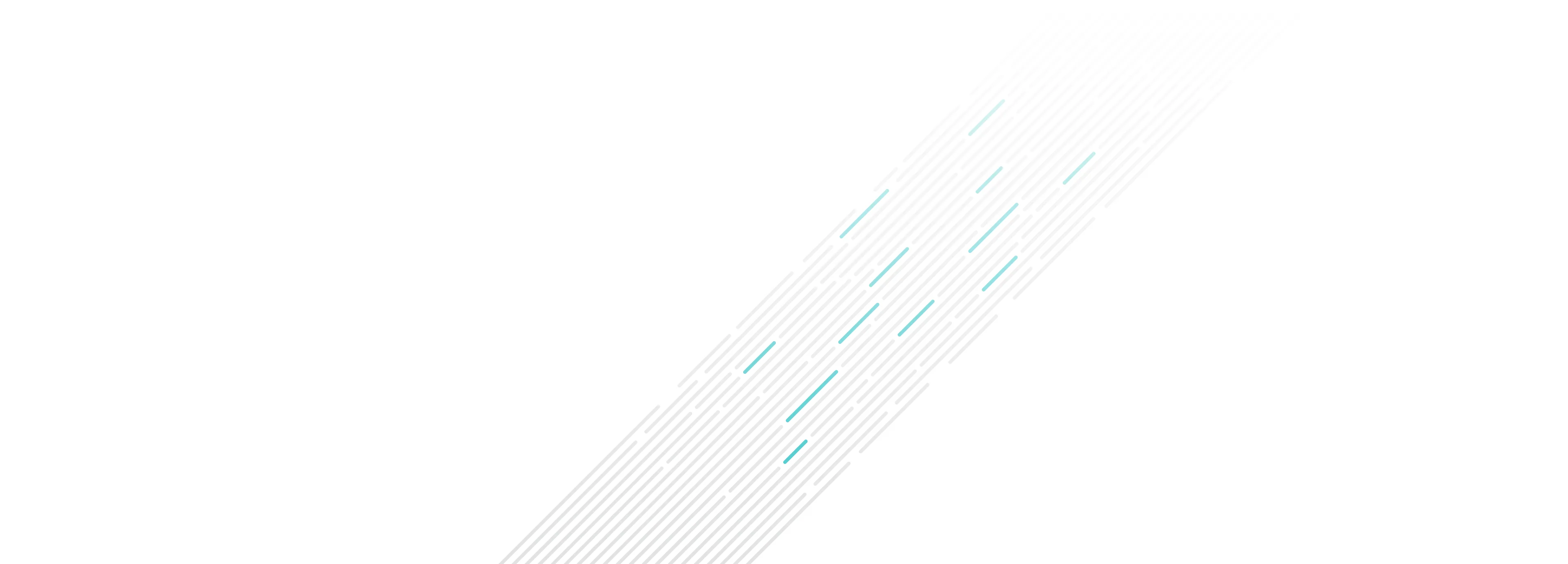 White background with diagonal lines pattern in light gray and blue across the center.