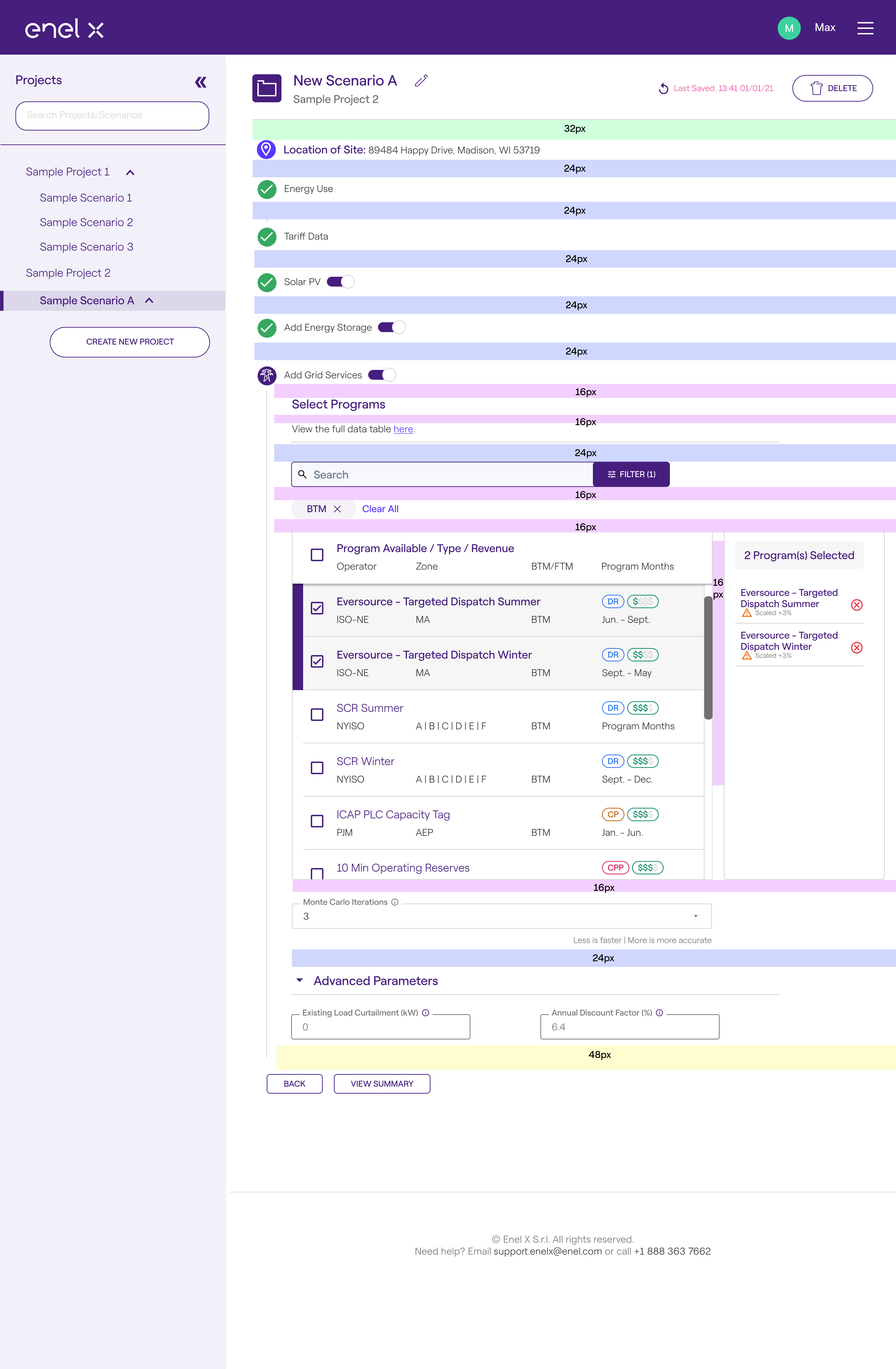 Crazy Eights diagram by Project Manager that includes handwritten notes outlining features like auto-fill, visual data, assistant, map, and graphs.
