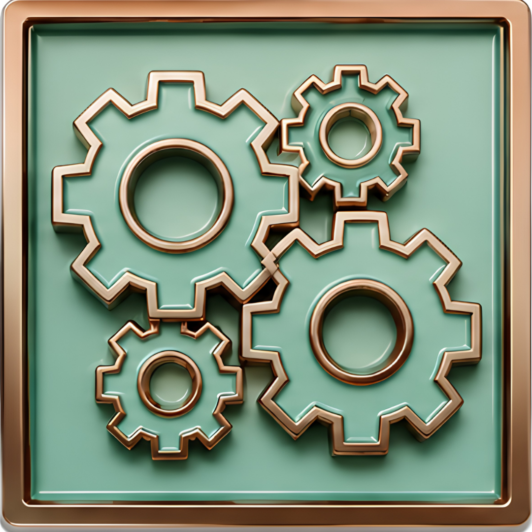 Incisive Growth gear icon representing systematic growth design