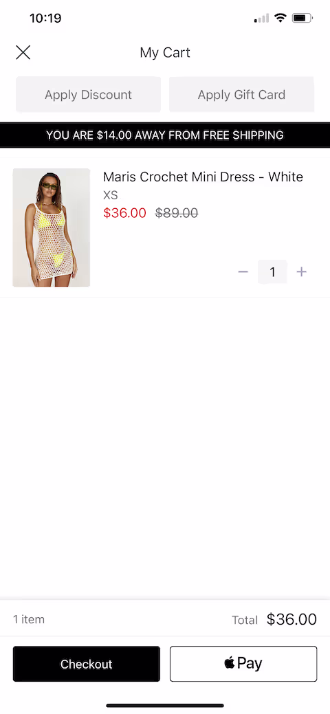 Meshki: Free Shipping Bar 