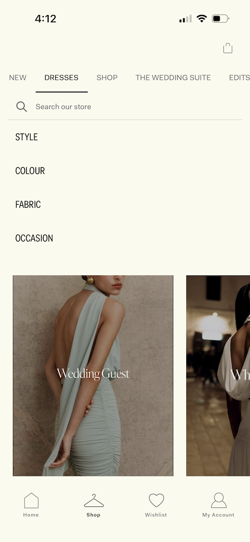 Meshki: Shop By Page