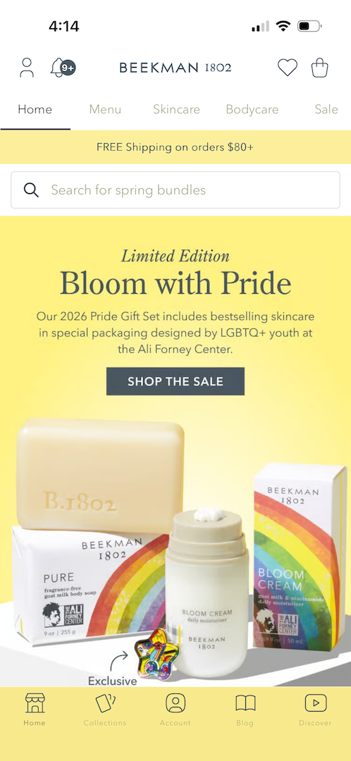 Beekman 1802: Pride Campaign