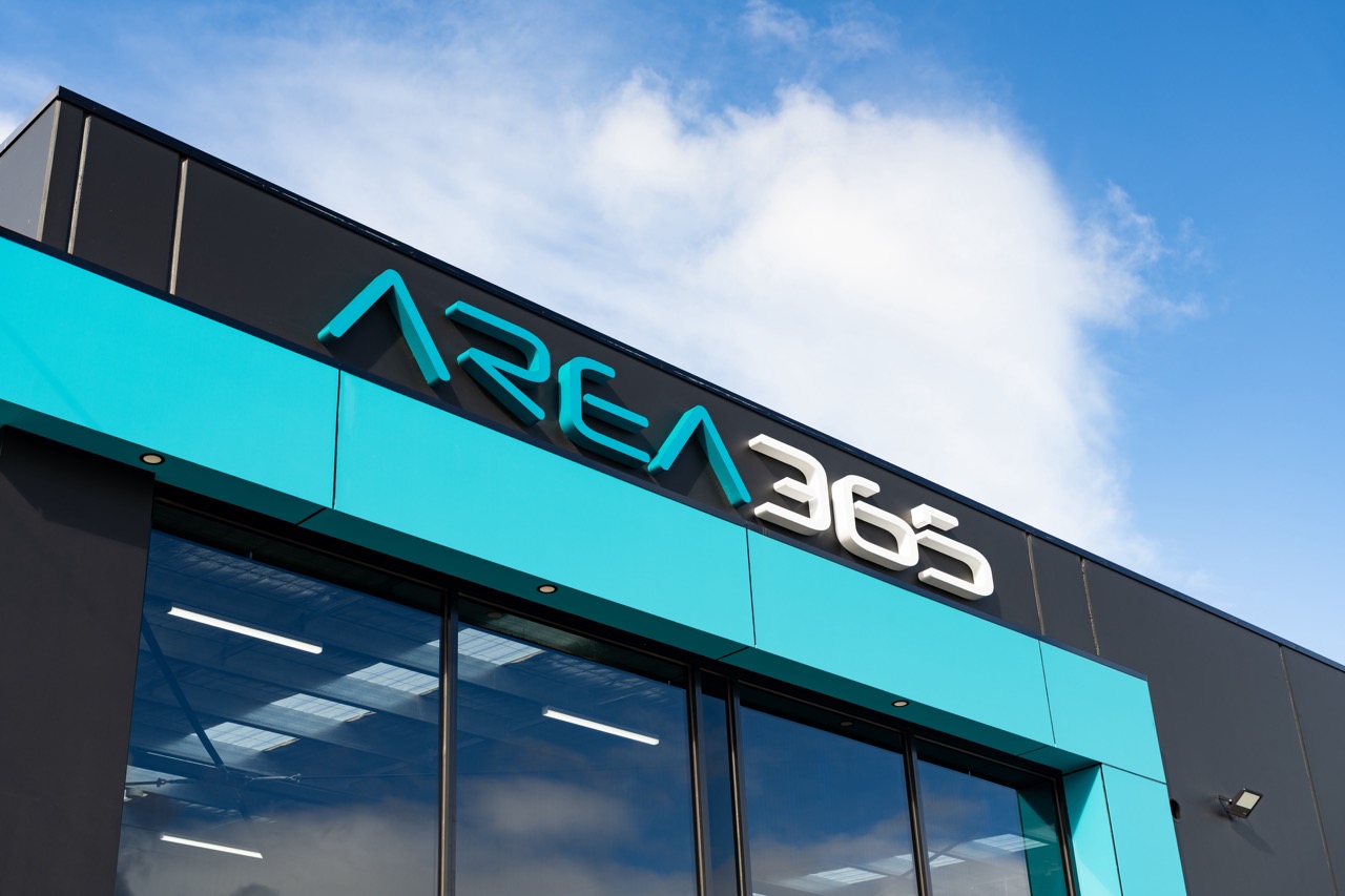 3d signage on the front of a factory reading Area 365 in Traralgon by MC Grafix and Signs Drouin