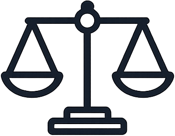Law firm scales icon