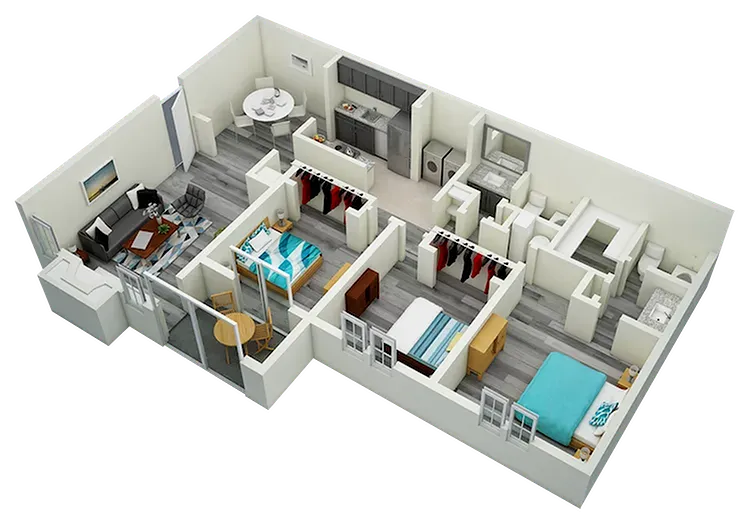 Waterstone Three Bedroom