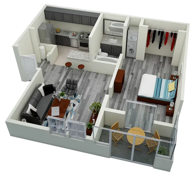 Waterstone One Bedroom