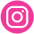 White Instagram camera icon on a pink circular background.