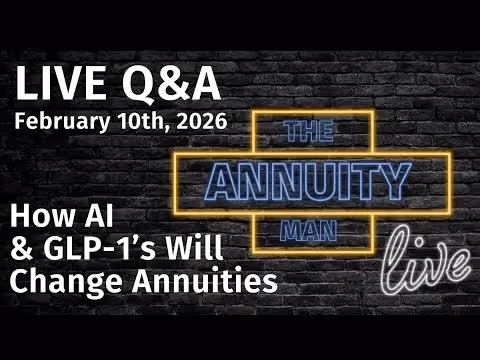 How Artificial Intelligence & GLP-1’s Will Change Annuities - The Annuity Man Live Event