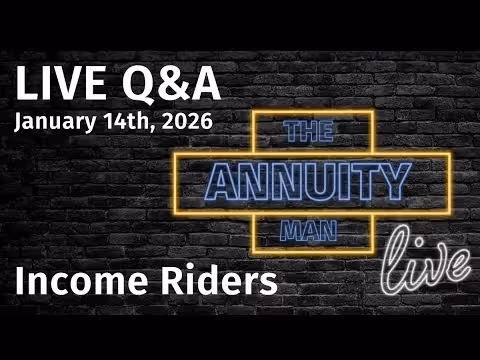 Income Riders - The Annuity Man Live Event