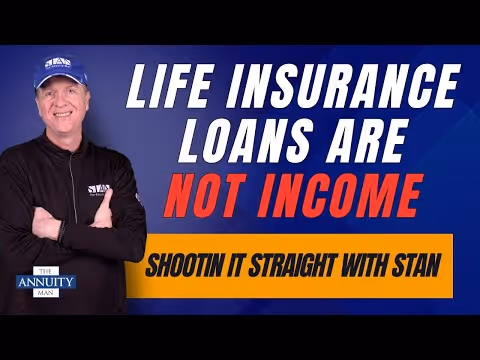 Life Insurance Loans Are NOT Income
