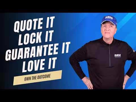 Quote It, Lock It, Guarantee It, Love It