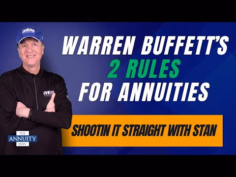 Warren Buffett’s 2 Rules for Annuities