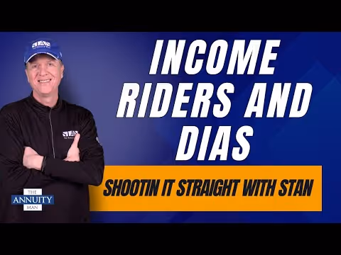 Comparing Index Annuity Income Riders and DIAs: Shootin’ It Straight With Stan (TAM Classic)
