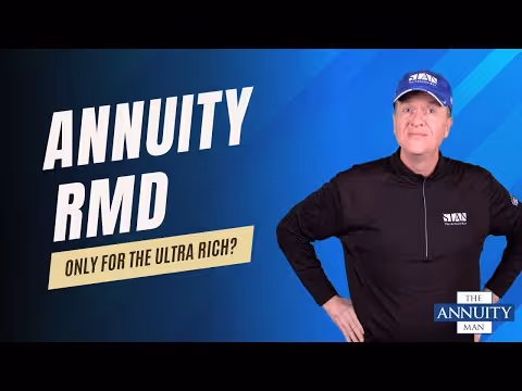 Annuity RMD: Who Cares Other Than the Ultra Rich? (TAM Classic)
