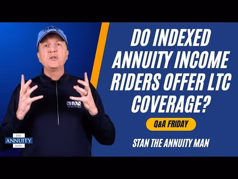 Do Indexed Annuity Income Riders Offer LTC Coverage?: Q&A Friday