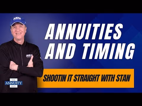 Annuities and Timing: The Cost of Waiting: Shootin' It Straight With Stan