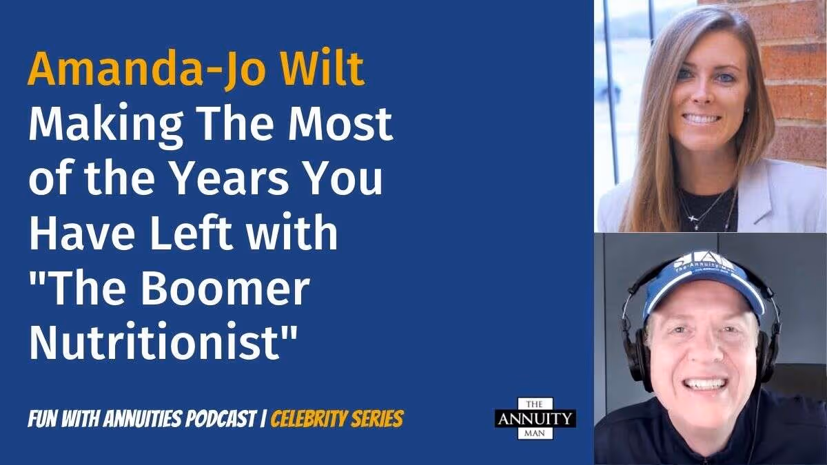 Amanda-Jo Wilt: Making The Most of the Years You Have Left with "The Boomer Nutritionist"