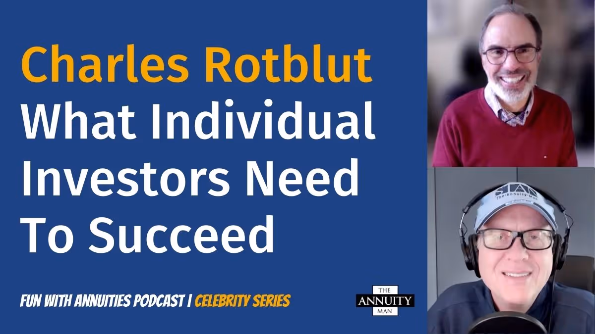 Charles Rotblut: What Individual Investors Need To Succeed