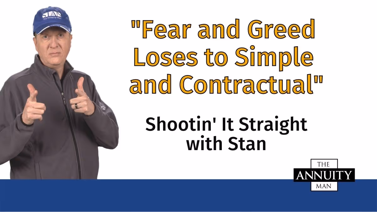Fear and Greed Loses to Simple and Contractual