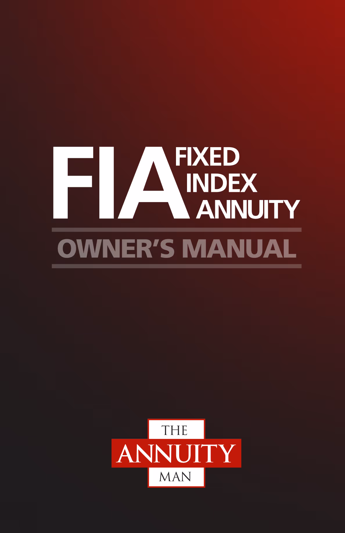 FIA Owner's Manual