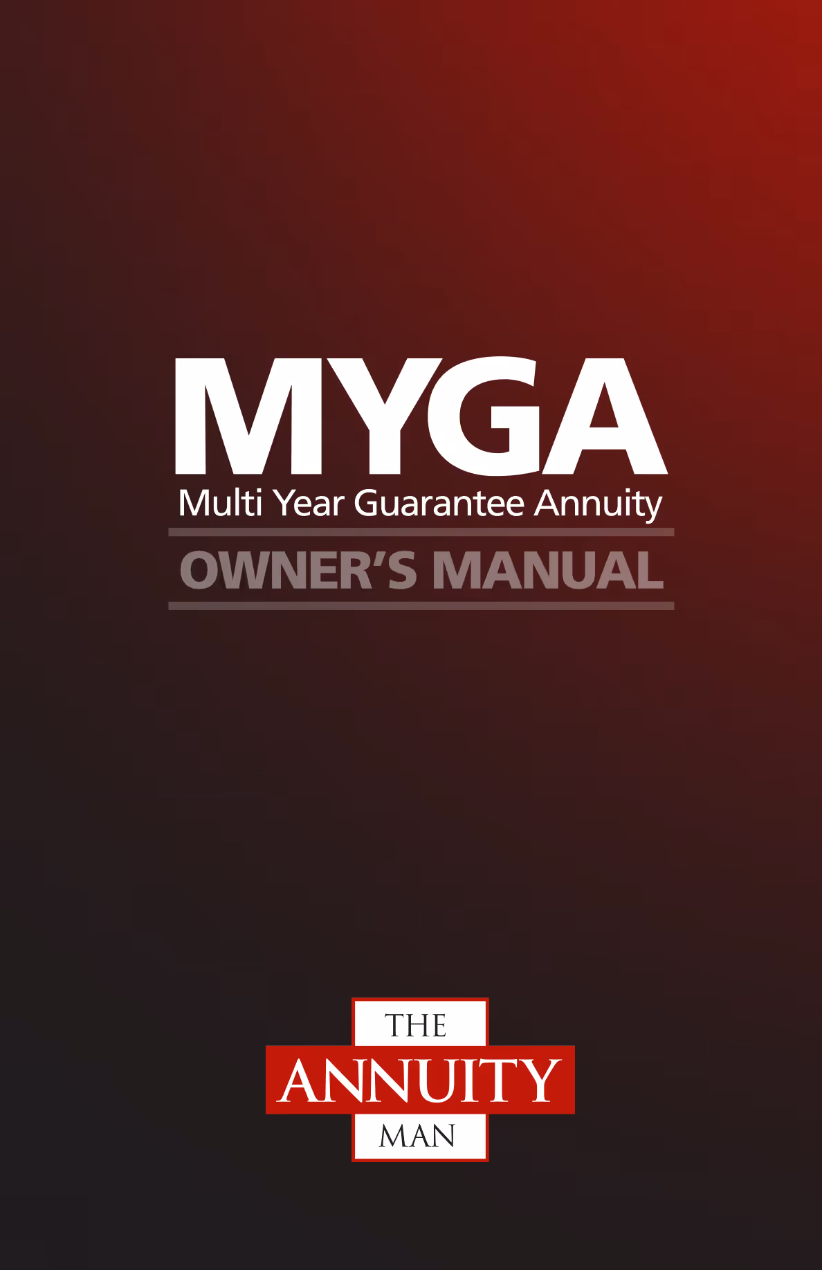 MYGA Owner’s Manual