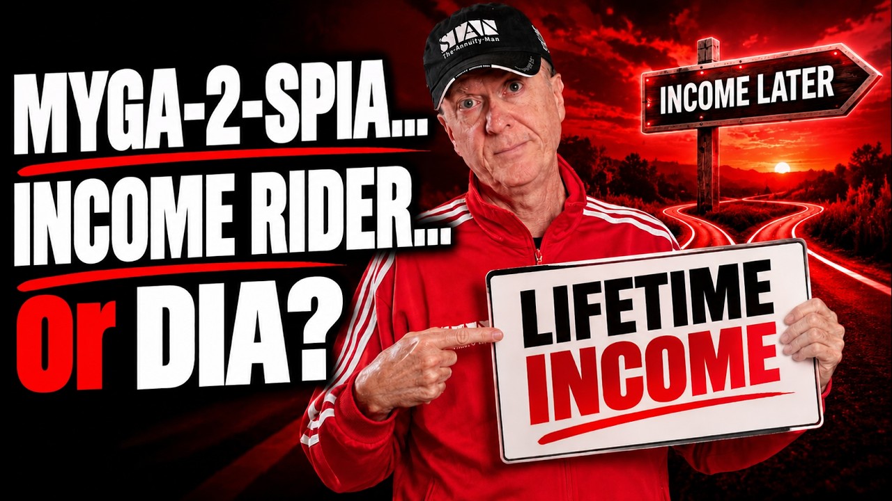 MYGA-2-SPIA…Income Rider…or DIA?: Shootin’ It Straight With Stan