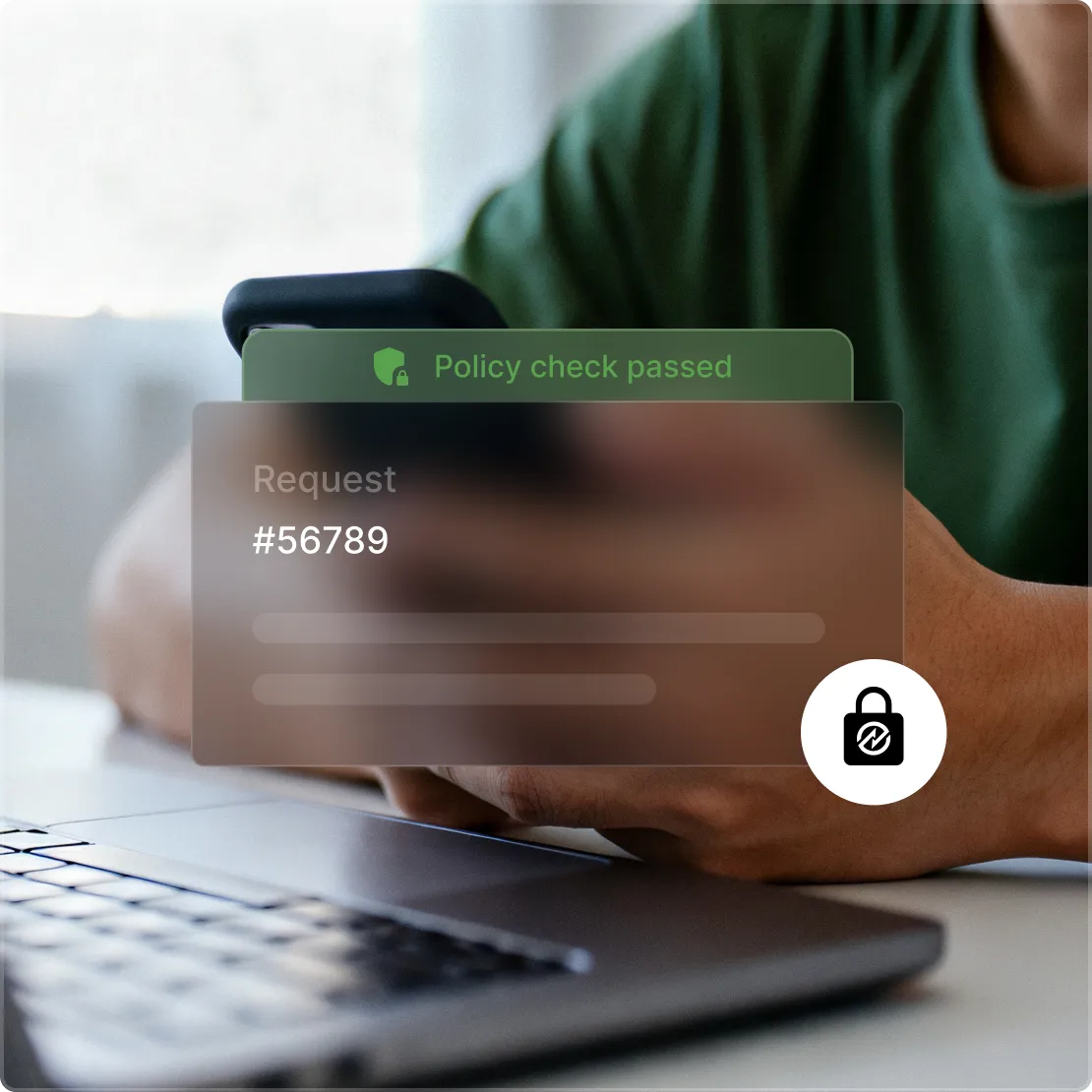 Procurement approval workflow and spending controls before data reaches Sage