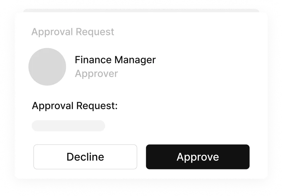 Purchase approval workflow before Business Central synchronization