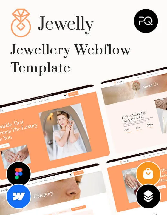 Jewelly - Jewelry Website Template