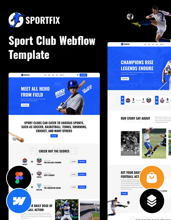 Sportfix - Sport Club Website Template