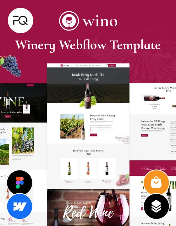 Wino - Winery Website Template