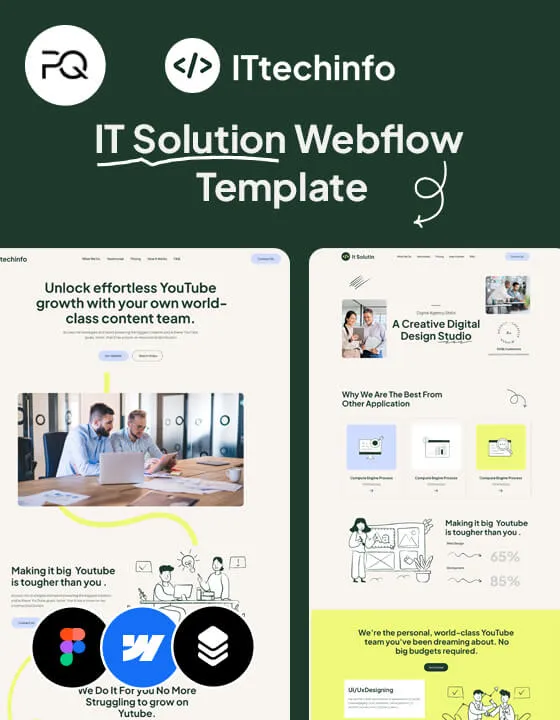 ITtechinfo - IT Сompany Website Template